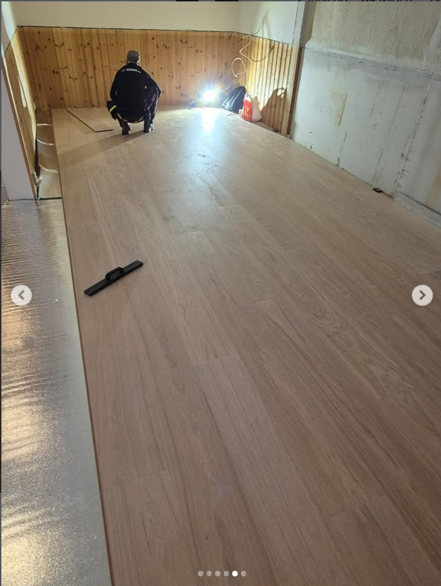 Oppgradering av kjeller, enebolig Asker – I arbeid