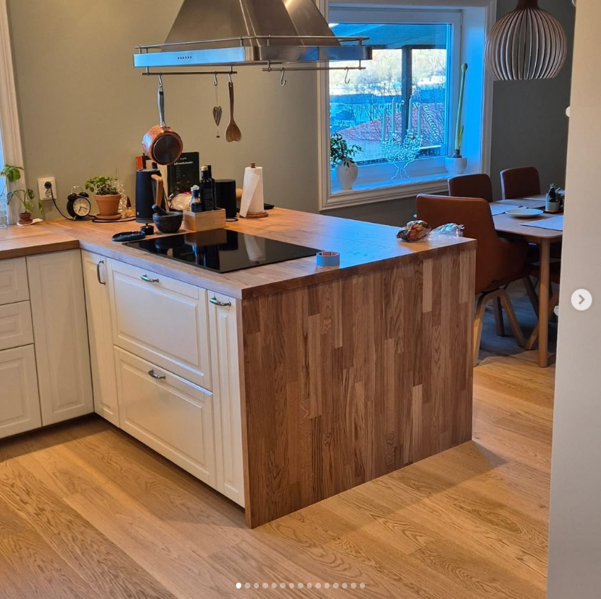 Totalrenovering av enebolig, Slemmestad – Etter – kjøkken